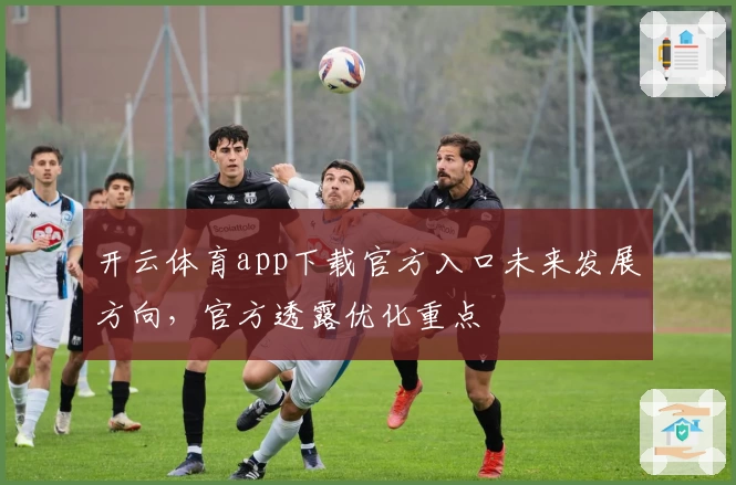 开云体育app下载官方入口未来发展方向，官方透露优化重点